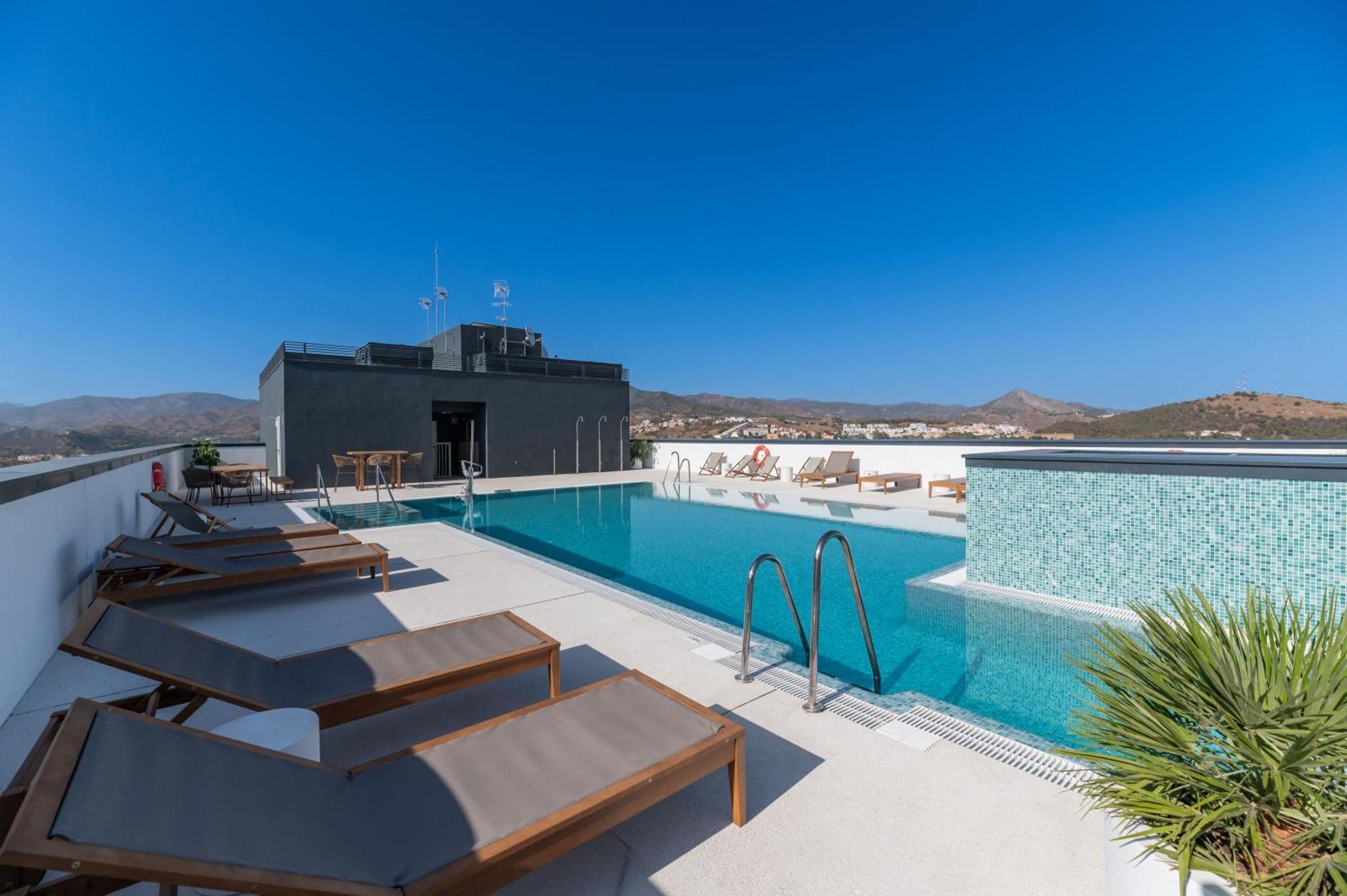 Xpce Urban 4 Malaga Skyline - Free Parking Apartman Kültér fotó