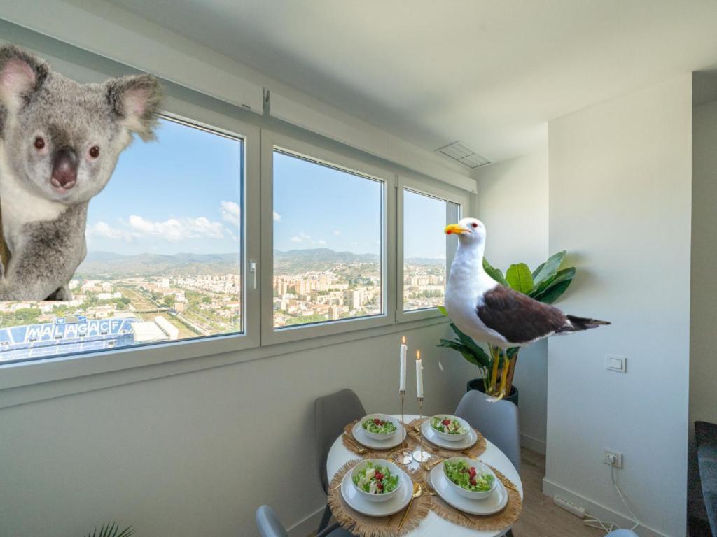 Xpce Urban 4 Malaga Skyline - Free Parking Apartman Kültér fotó